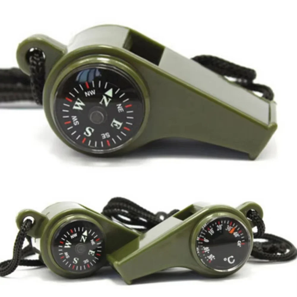 Fire Starting Kit - Apito de Emergência 3 em 1