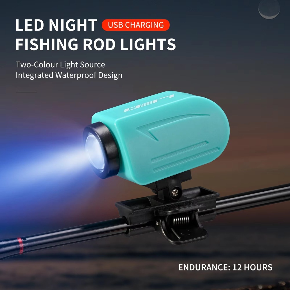 Fishing Kit Compact - Braçadeira led mini vara de pesca