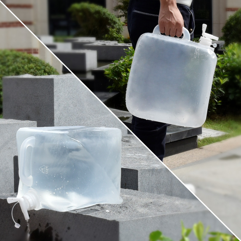 Water Bag Collapsible - 1 Unidade de Bolsa de Água