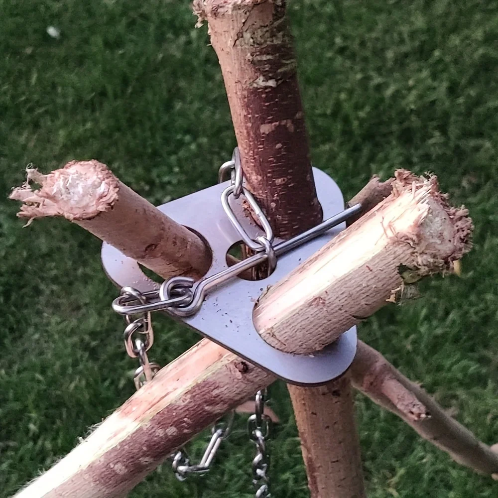 Fire Starting Kit - Tripé para churrasco ao ar livre