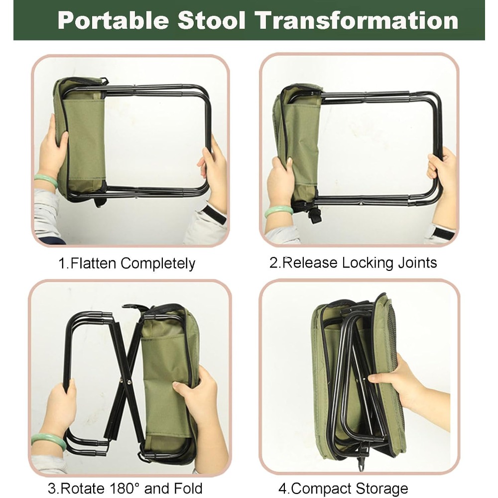 Banqueta Portátil Dobrável, Ba - Fishing Kit Compact avaliação e preço