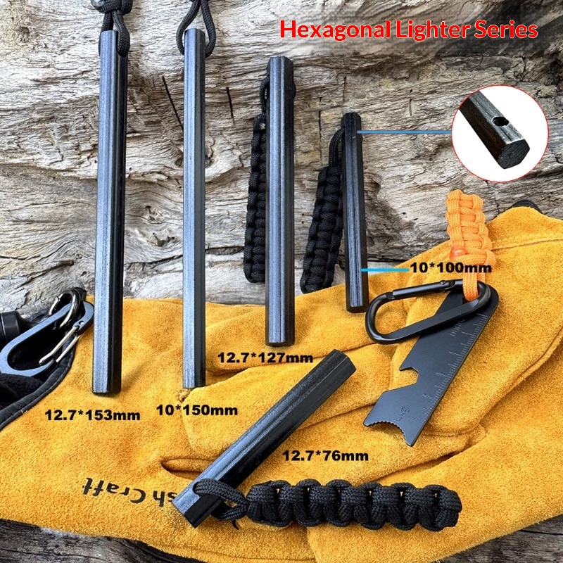 Bastão de Magnésio Hexagonal d - Magnesium Fire Starter avaliação e preço
