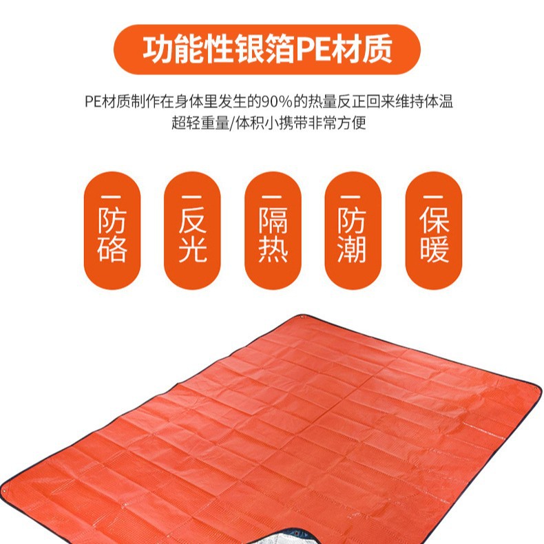 Cobertor Térmico de Emergência - Survival Blanket Reflective avaliação e preço