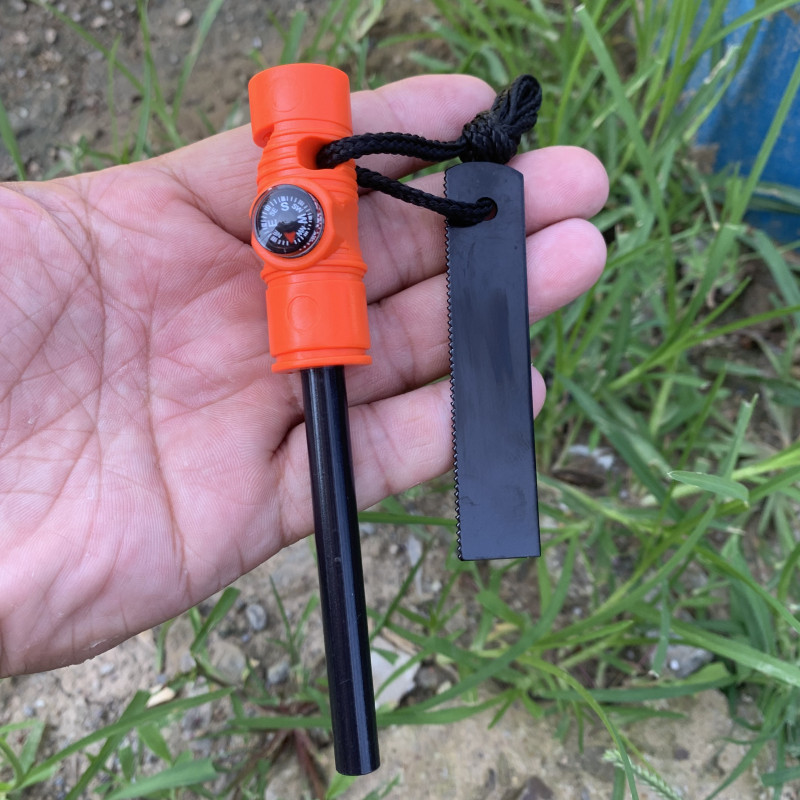 Ferramenta Tática Multifuncion - Magnesium Fire Starter avaliação e preço