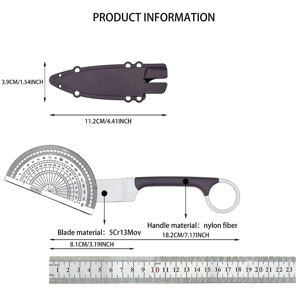 Faca de Aventura na Selva 20AZ - Bushcraft Knife Fixed avaliação e preço