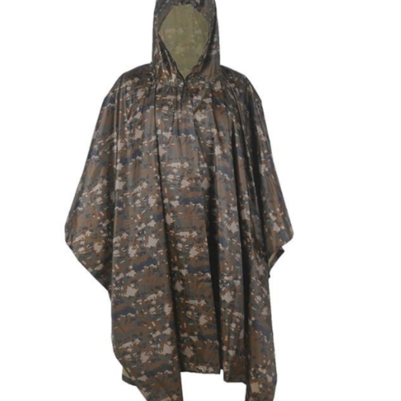 Capa de Chuva Tática Camuflada - Emergency Poncho Rain avaliação e preço