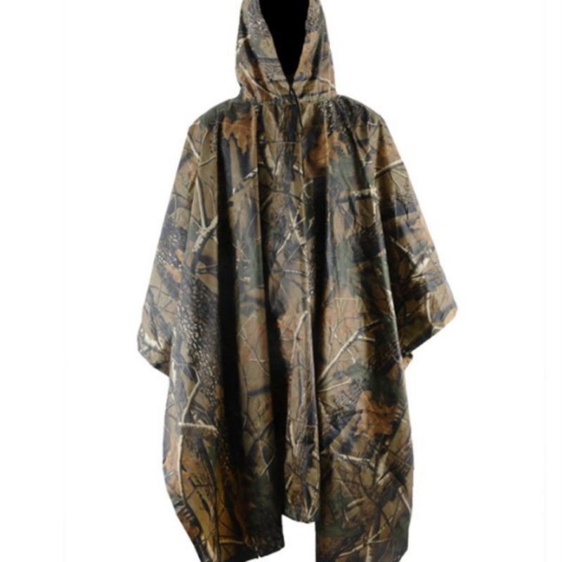 Capa de Chuva Tática Camuflada - Emergency Poncho Rain avaliação e preço