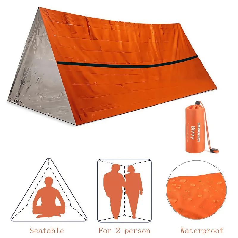 Abrigo de Emergência para 2 Pe - Bivy Bag Emergency avaliação e preço