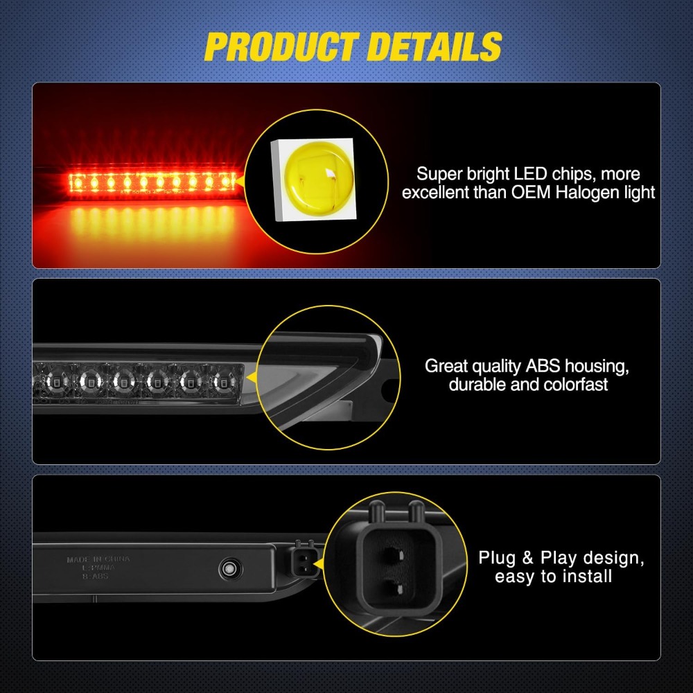 Luz de Freio Traseira LED Nili - Compass Lensatic avaliação e preço
