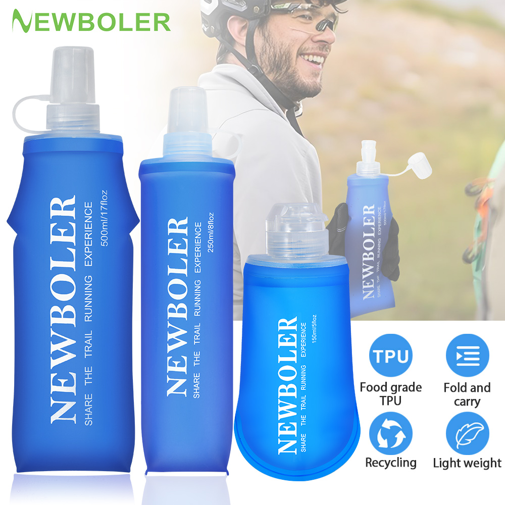 Newboler 150ml 250ml 500ml gar - Water Bag Collapsible avaliação e preço