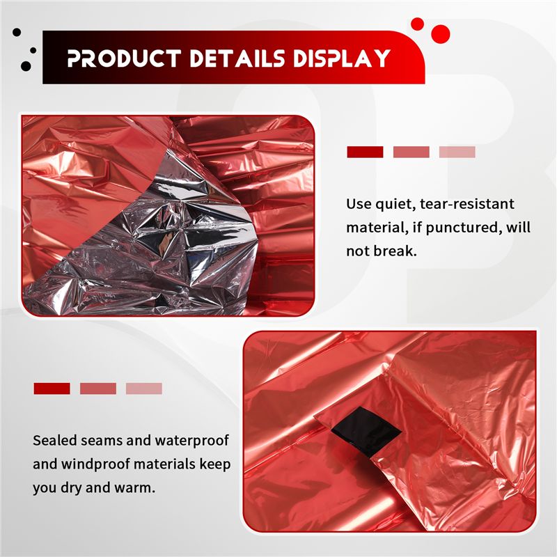 【Estoque】saco de dormir de eme - Bivy Bag Emergency avaliação e preço