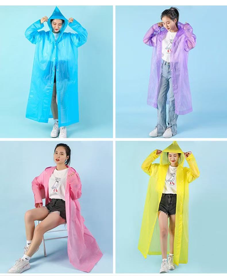 10 Peças de Capas de Chuva Des - Emergency Poncho Rain avaliação e preço