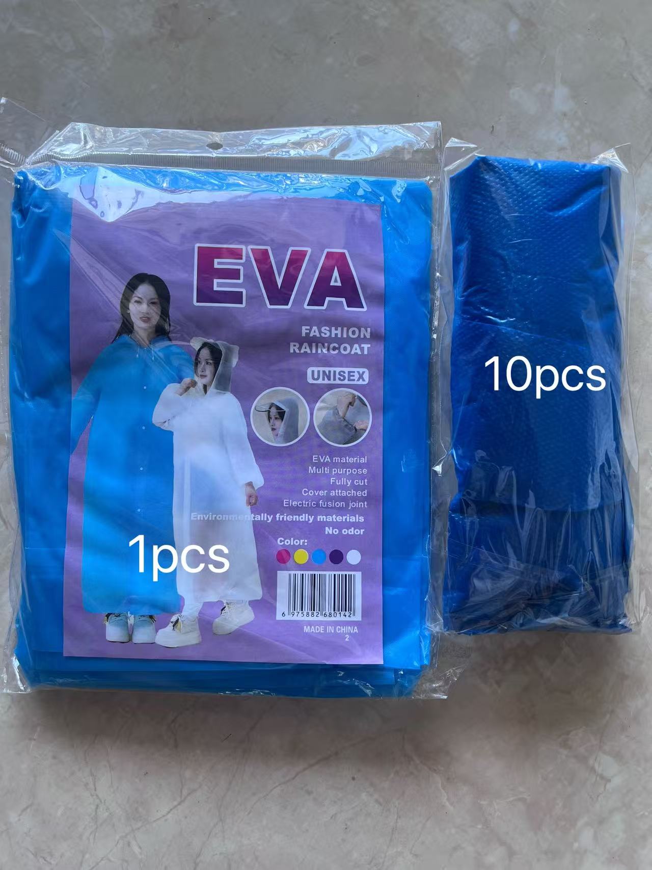 10 Peças de Capas de Chuva Des - Emergency Poncho Rain avaliação e preço