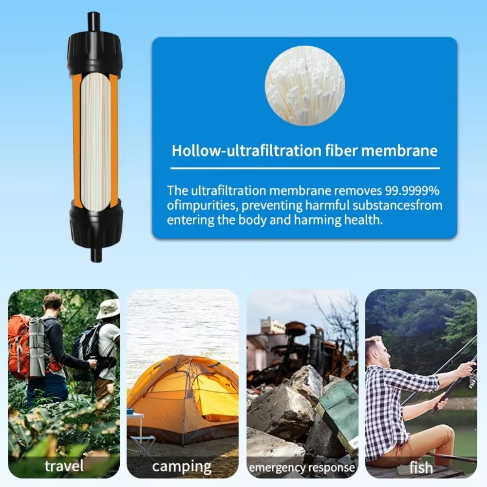 Mini Filtro Purificador de Águ - Water Purification Straw avaliação e preço